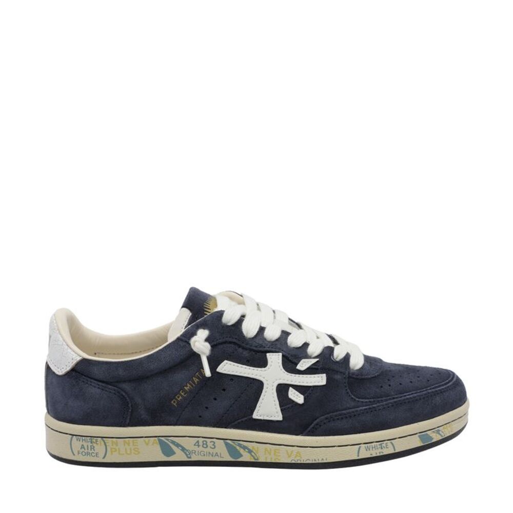 Premiata Men Basket Clay Sneakers